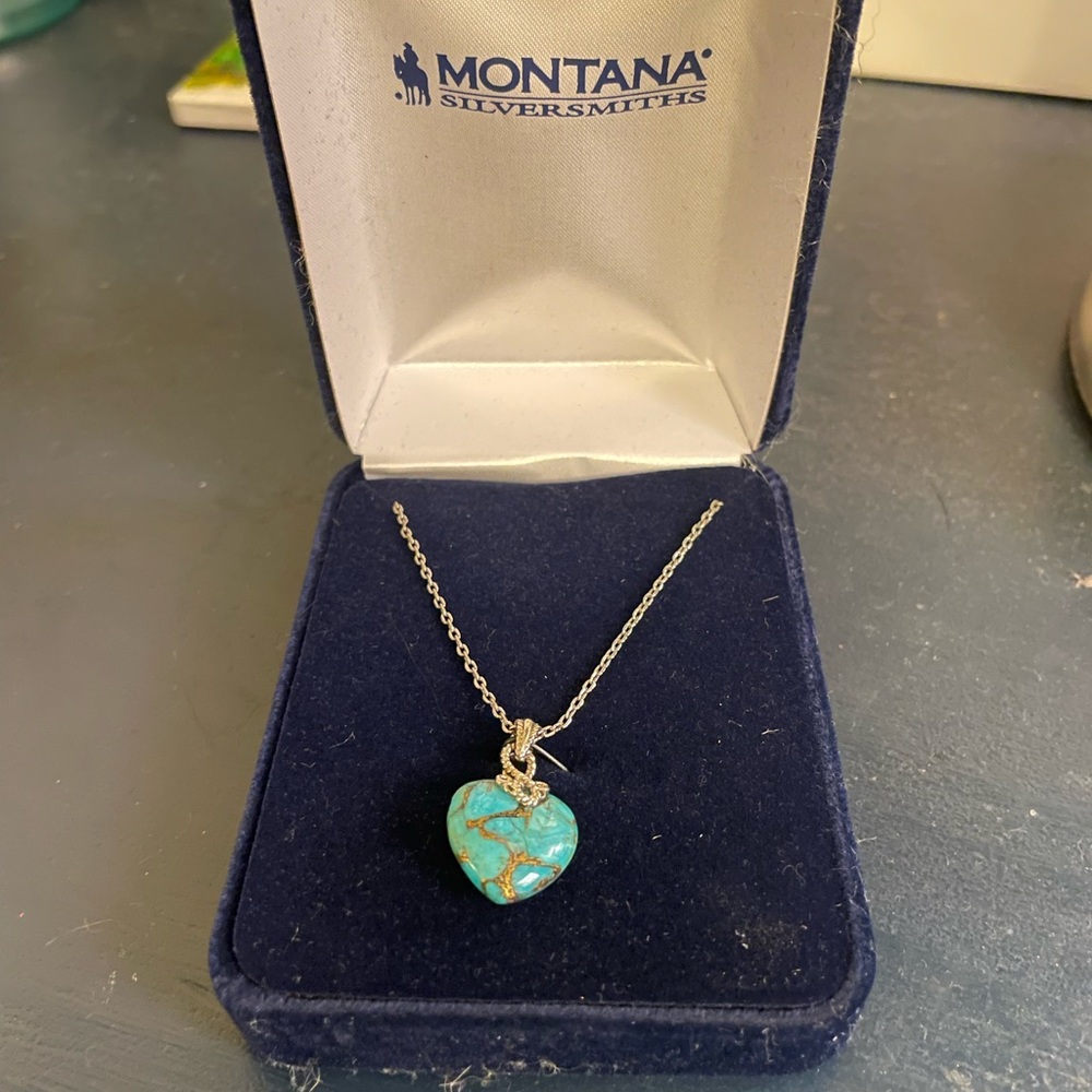 montana silversmiths turquoise necklace